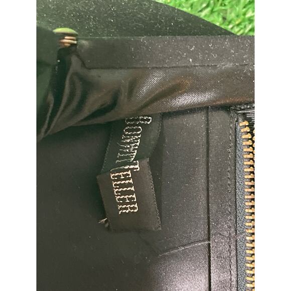 Vintage Bonwit Teller Black Velvet Suede Purse With Gold  Lock Closure - Picture 4 of 6